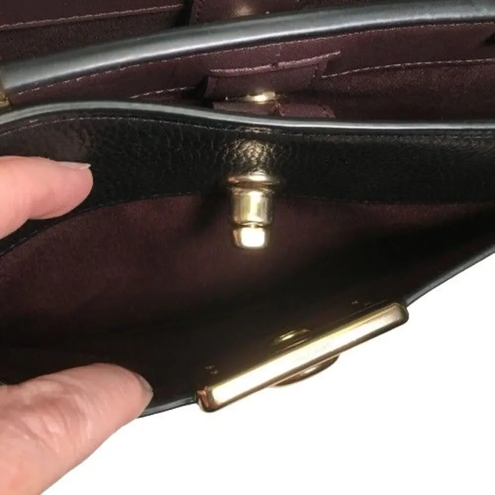 Coach Lane Carryall Leather Crossbody Satchel Purse Shoulder Bag C8211 MRP $549